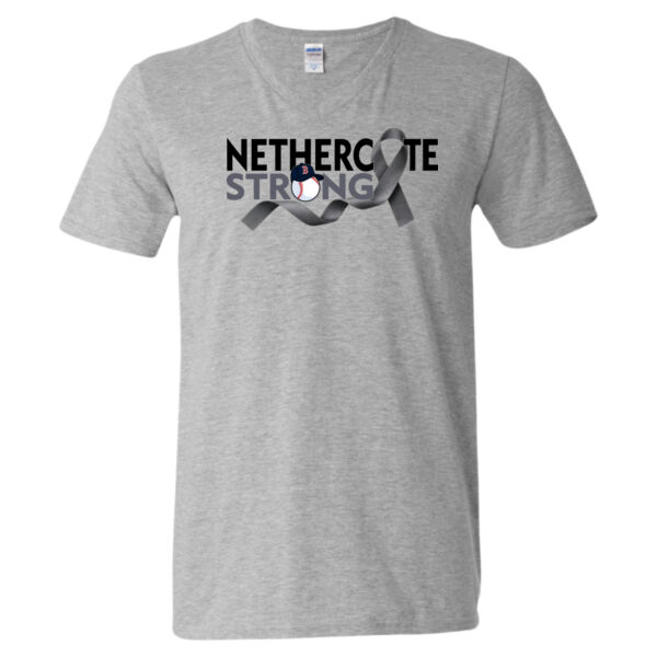 Men's V-Neck Tee Shirt Thumbnail